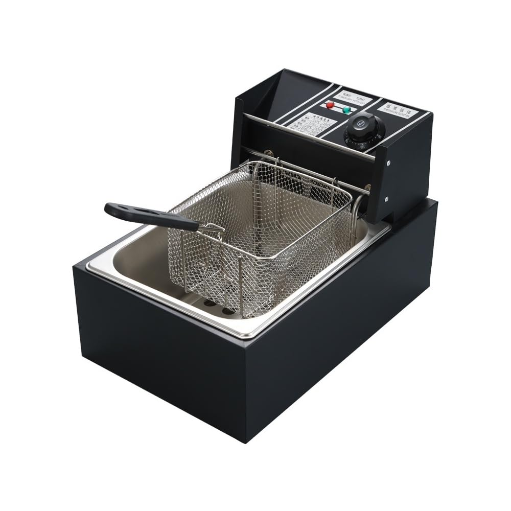 Amazon.co.jp: KCNN 電気フライヤー 卓上フライヤー 6L 業務用 家庭用
